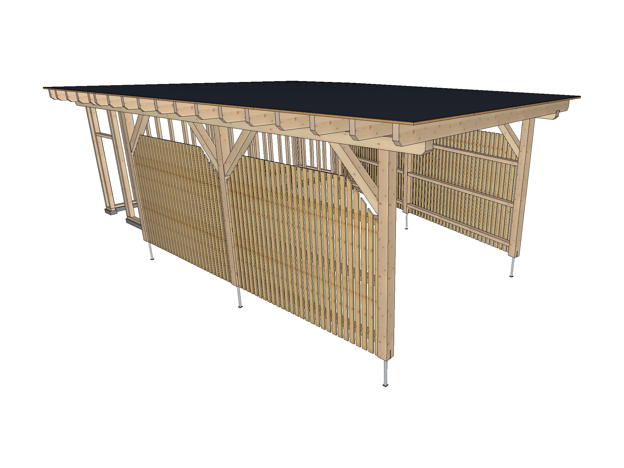 3D-Planung Carport